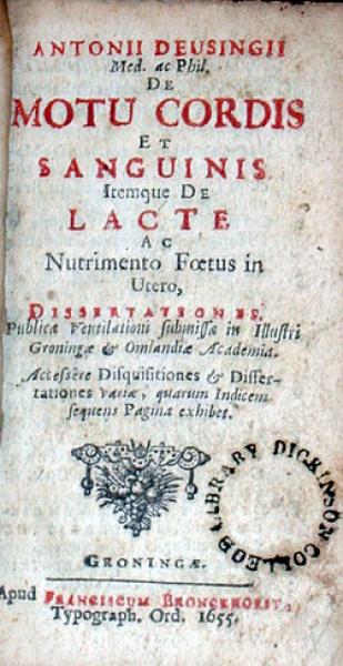 De Motu Cordis Et Sanguinis Itemque De Lacte Ac Nutrimento Foetus...