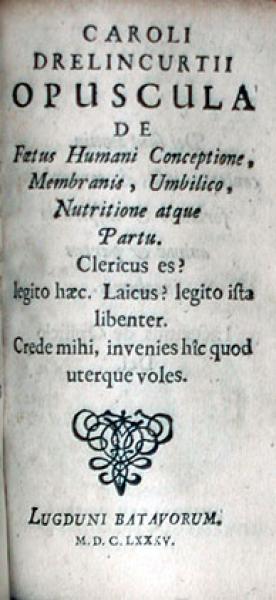 Opuscula De Foetus Humani Conceptione, Membranis, Umbilico... (II)