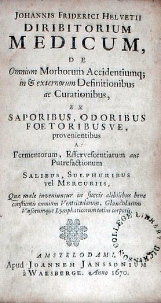 Diribitorium Medicum, De Omnium Morborum Accidentiumq...