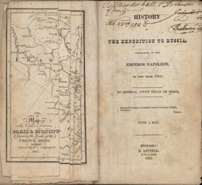 History of the expedition to Russia, undertaken by the Emperor Napoleon, in the year 1812