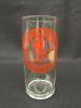 Glass with College Crest and Red Devil
