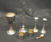 Religious items from the Navy Chaplin Service Case