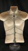Handmade Chain Harness Vest, back