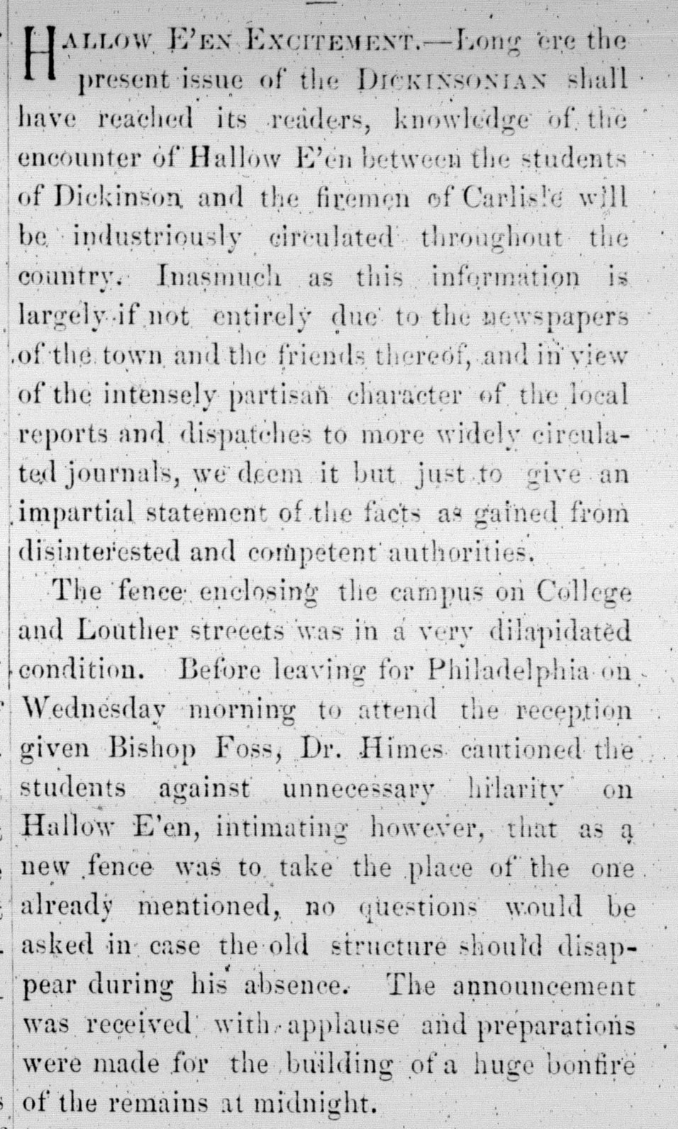 Halloween Riot (1888)