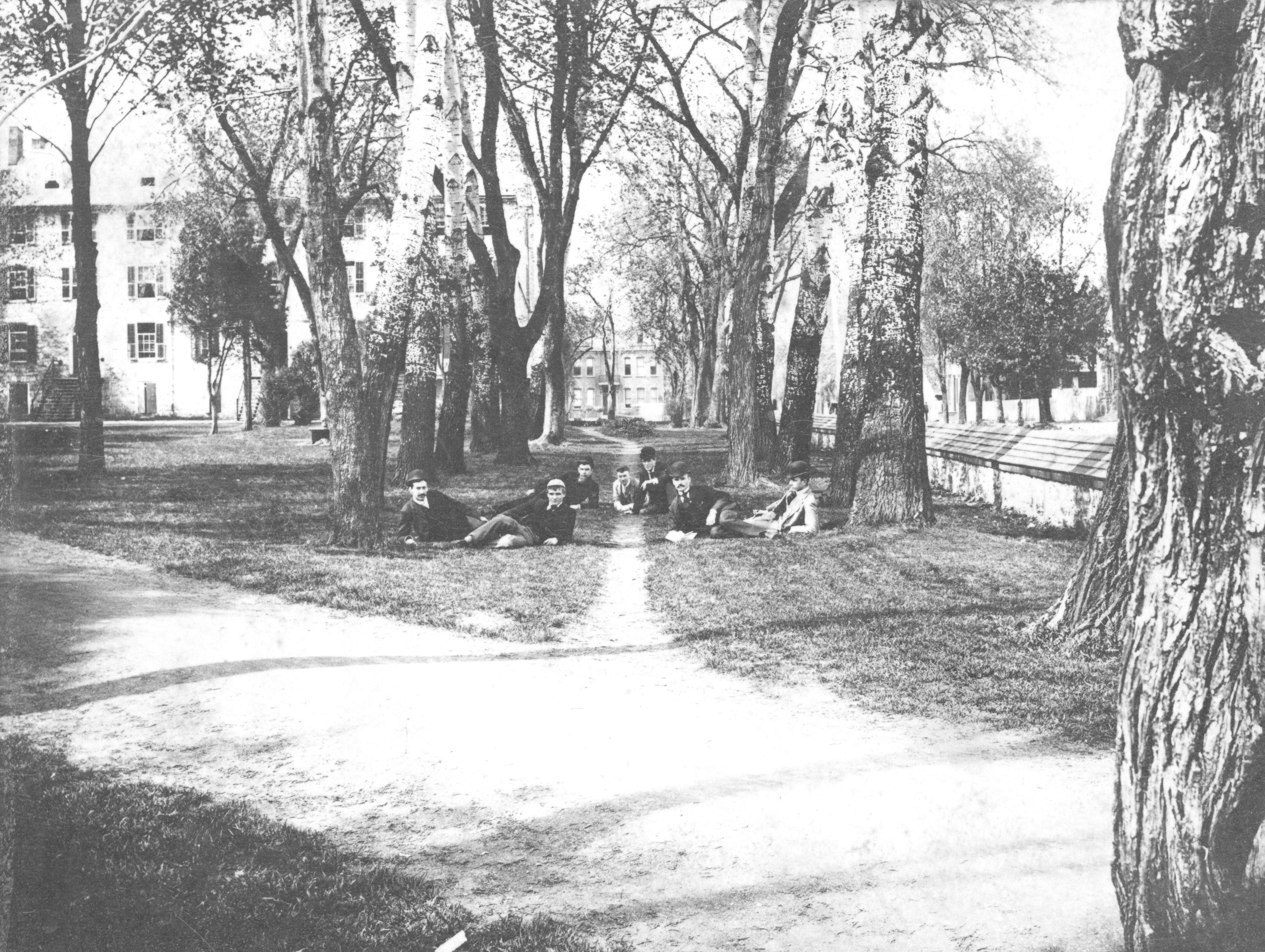"Lovers' Lane," c.1890s