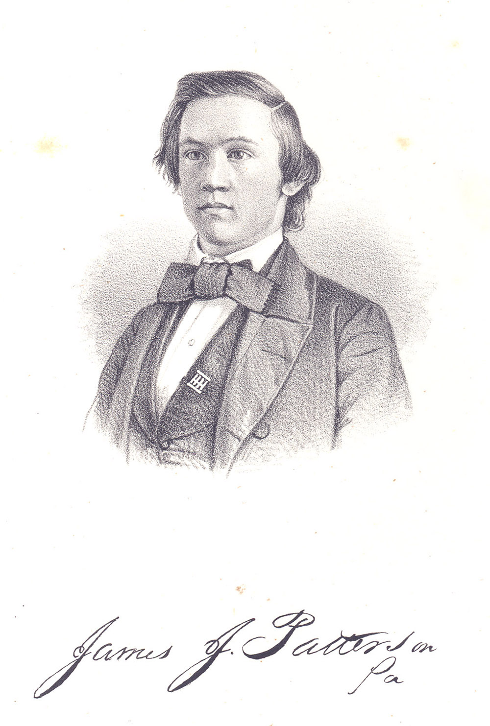 James J. Patterson, 1859