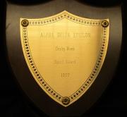 Alpha Delta Epsilon Derby Week Plaque, 1977