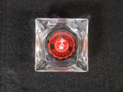 Glass Ashtray with the College Seal