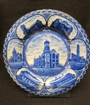 Carlisle souvenir plate, c.1910