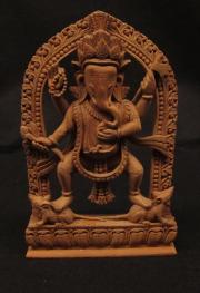 Wooden Statue of Ganesha, c.1960