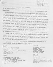 Lily White & Company Calendar Survey - July 1995