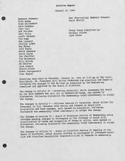 Lily White & Company Election Report - 1992