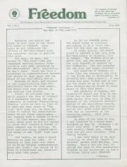 MCC Freedom Newsletter - Jun 1982