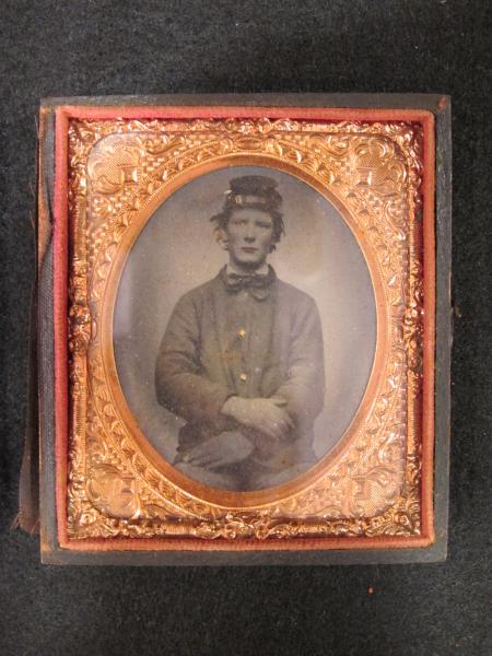 Tintype of John Taylor Cuddy, c.1862