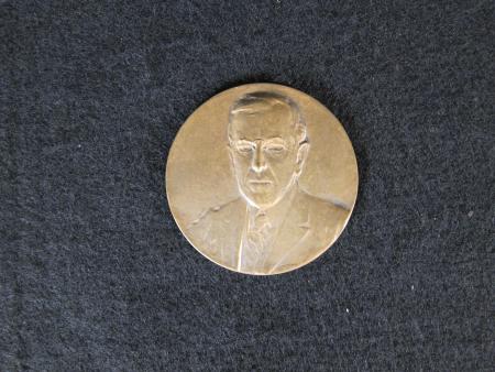 Woodrow Wilson Memorial Medallion, 1924