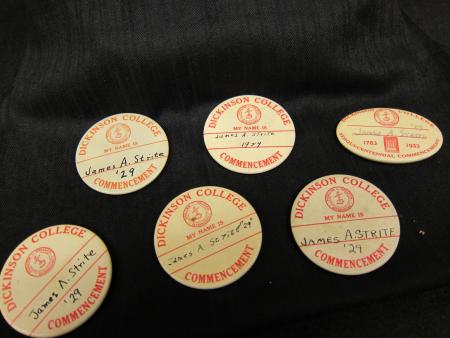 Commencement  Buttons, 1929