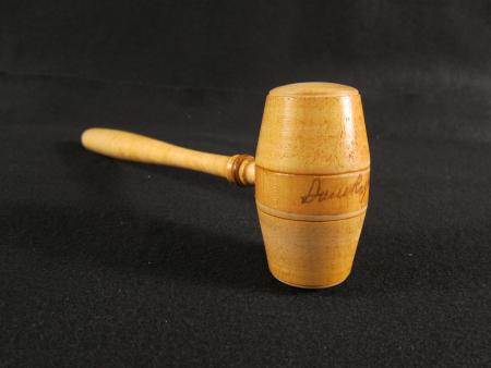 Autographed Sam Rayburn Gavel, c.1952