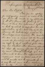 Letter in Box 1, Folder 7