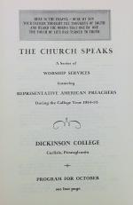 The Church Speaks program, October 1954