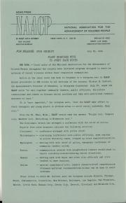 Press release, 1964 (Box 3, folder 5)