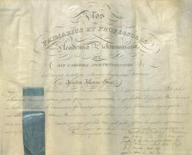 Bachelor of Arts Diploma - Joseph Stuart