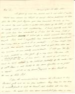 Letter from James Buchanan to Hugh Hamilton