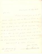 Letter from James Buchanan to John McClintock