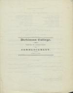 1840 Commencement Program