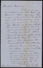 Letter from Andrew Curtin to James Pollock