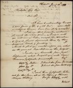 Letter from William Bingham to Nicholas Low 