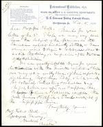 Letter from Spencer Baird to Robert Bell