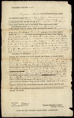 Legal Document, Abraham Jones v. Benjamin Howard