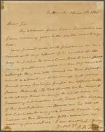 Letter from Roger B. Taney to J. Meredith