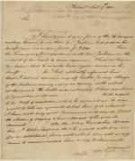 Letter from William Bingham to M. Hays