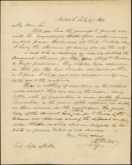 Letter from Barnabas Bates to Jesse Miller