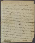 Letter from Roger B. Taney to Anne Taney