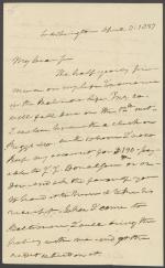 Letter from Roger B. Taney to D. Perine