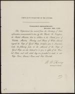 Letter from Roger B. Taney to Collectors of Customs