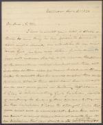 Letter from Roger B. Taney to Arthur Shaaff