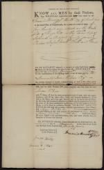 Deed for Land Sold by Francis Mowing Jr. to James Wilson