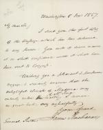 Letter from James Buchanan to Franklin Pierce