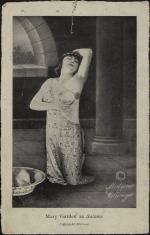 "Mary Garden as Salome" clipping from unknown publication