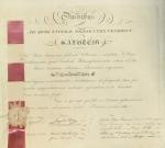 Belles Lettres Society Diploma – George Martin