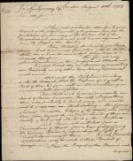 Letter from William Bingham to John Montgomery