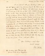 Letter from Charles Nisbet to John Dickinson