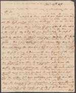 Letters from Wilhelmina Nisbet to Charles Nisbet