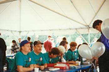 Harrisburg AIDSWalk [Sign-In Station] - 1993 