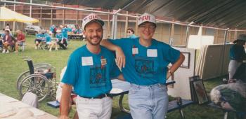 Harrisburg AIDS Walk Staff Members - 1994