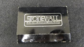 Stonewall Matchbook