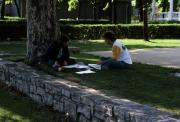 Study session, c.1982